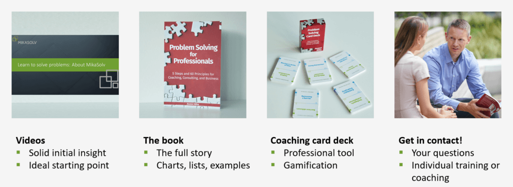My offer - Videos, Book, Cards, Coaching